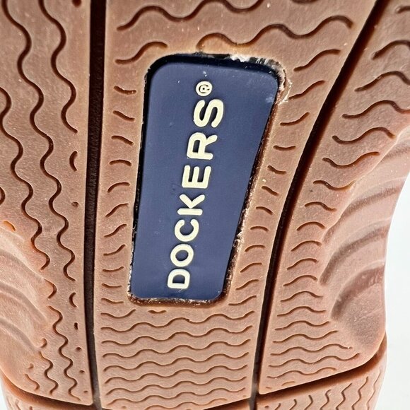 Dockers Mens 090-21208 Brown Leather Solid Slip-On Size 10.5M Boat Shoes - Picture 10 of 12